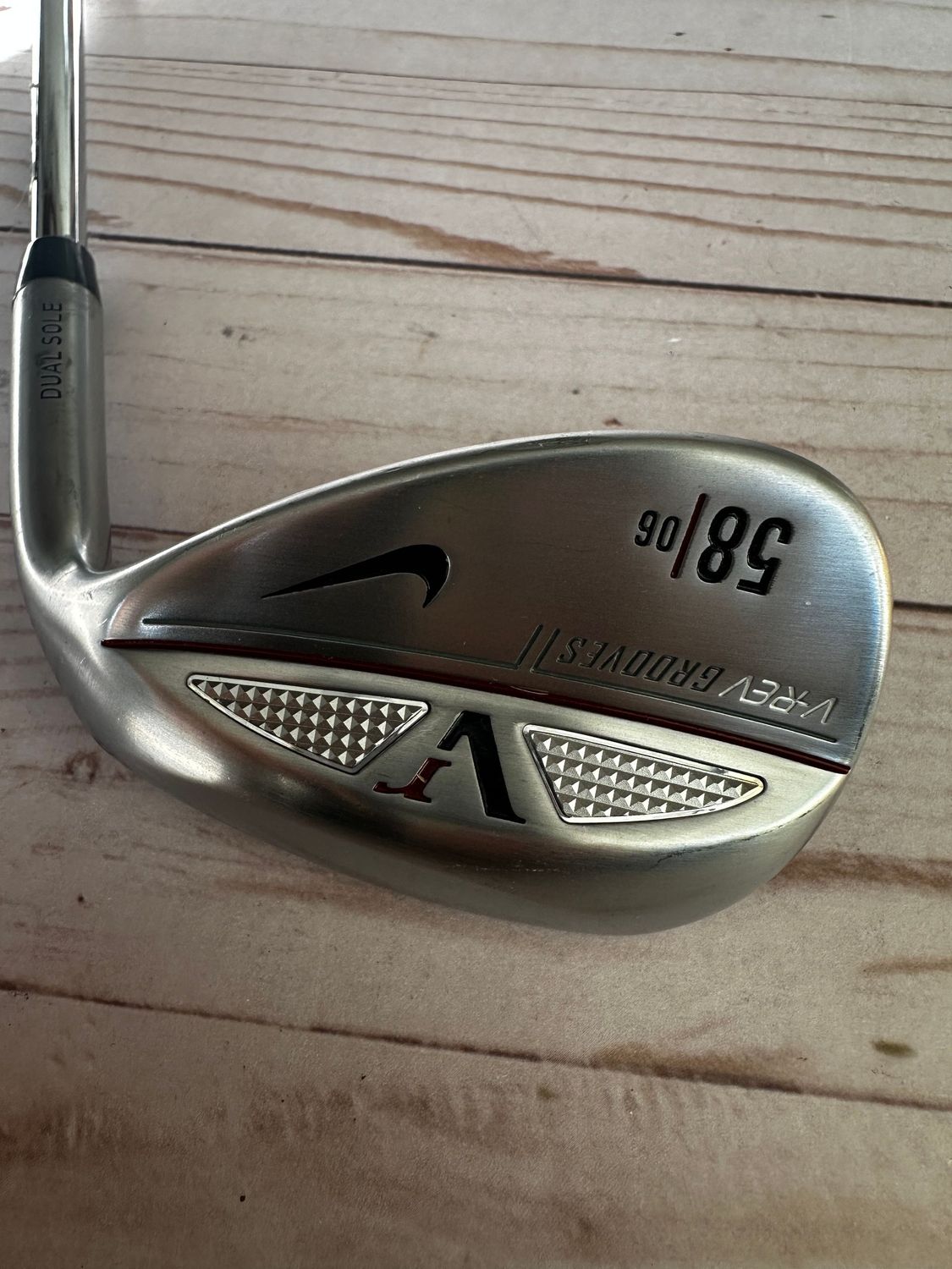 PRISTINE* Nike V-Rev Grooves 58*06 Dual Sole Wedge- DG S400