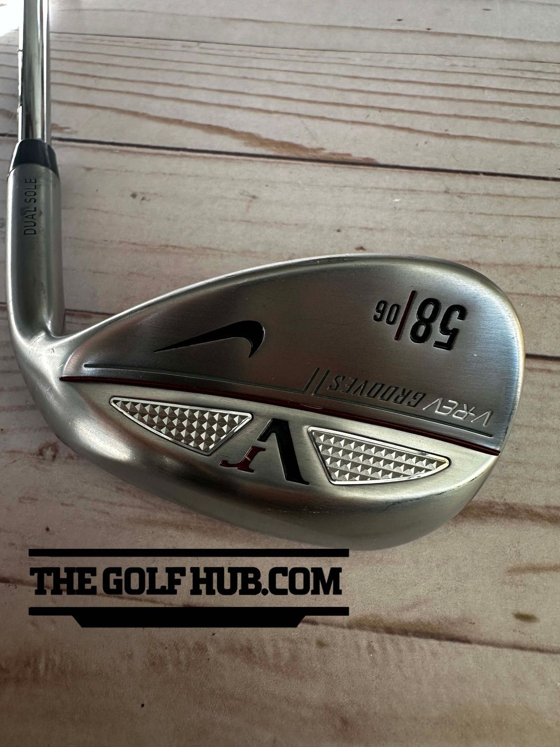 *PRISTINE* Nike V-Rev Grooves 58*06 Dual Sole Wedge- DG S400