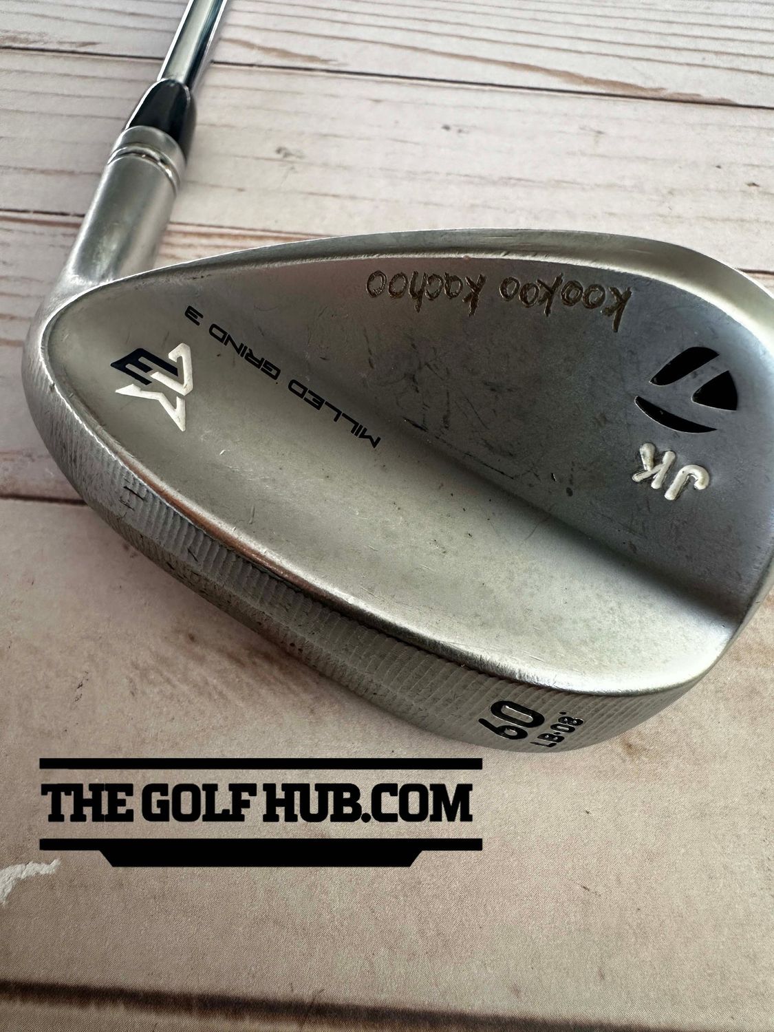 TaylorMade MG3 Tour Issue Two Dots 60*LB08 kookoo kachoo Stamp Wedge- Nippon Modus3 Tour 105S