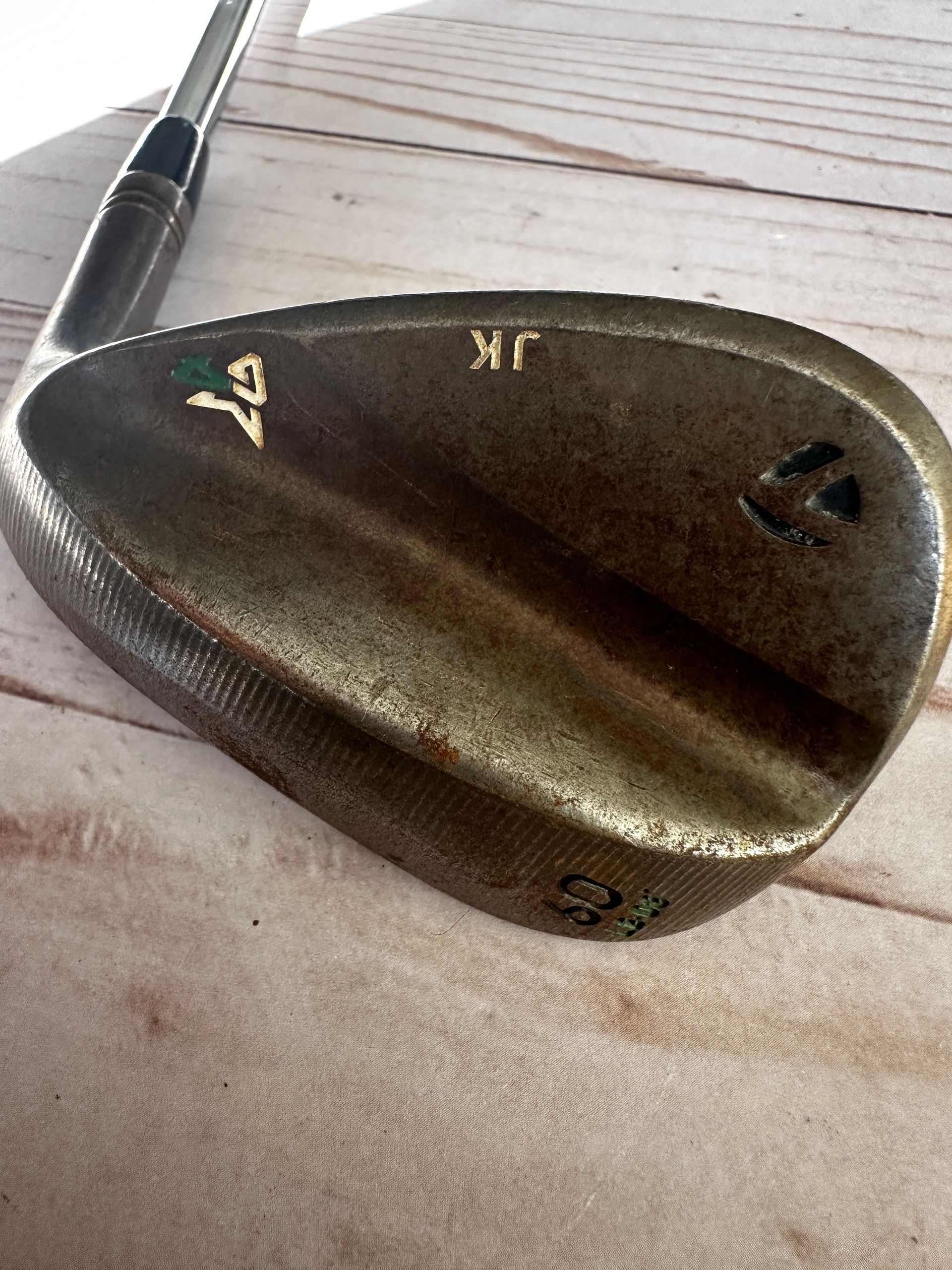 TaylorMade MG4  Raw Tour Issue Two Dots 60* Wedge LB08 Nippon Modus3 Tour 105S