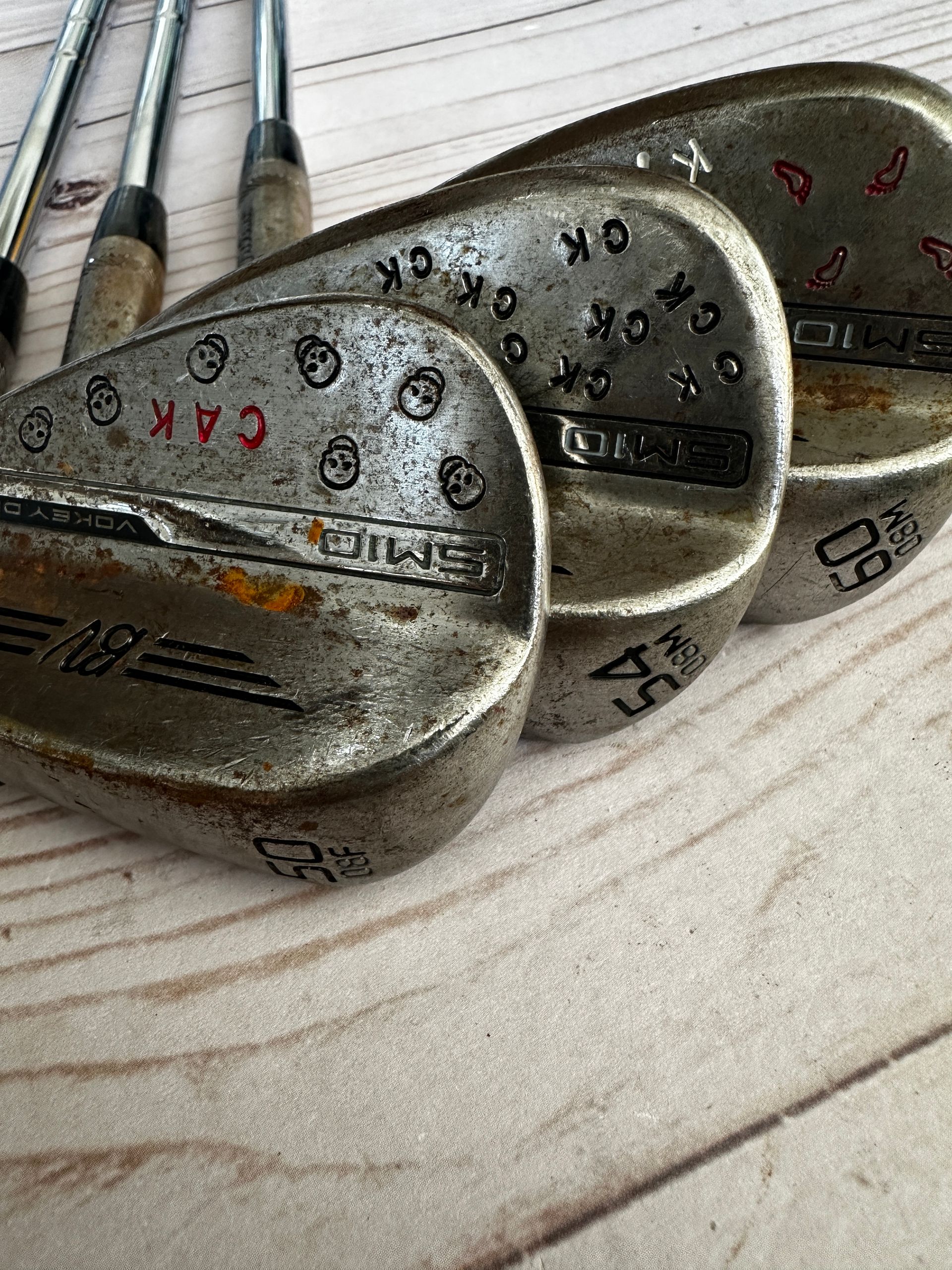 Titleist SM10 Raw 50*08F/54*08M/60*08M Stamped Wedge- Wedge Flex