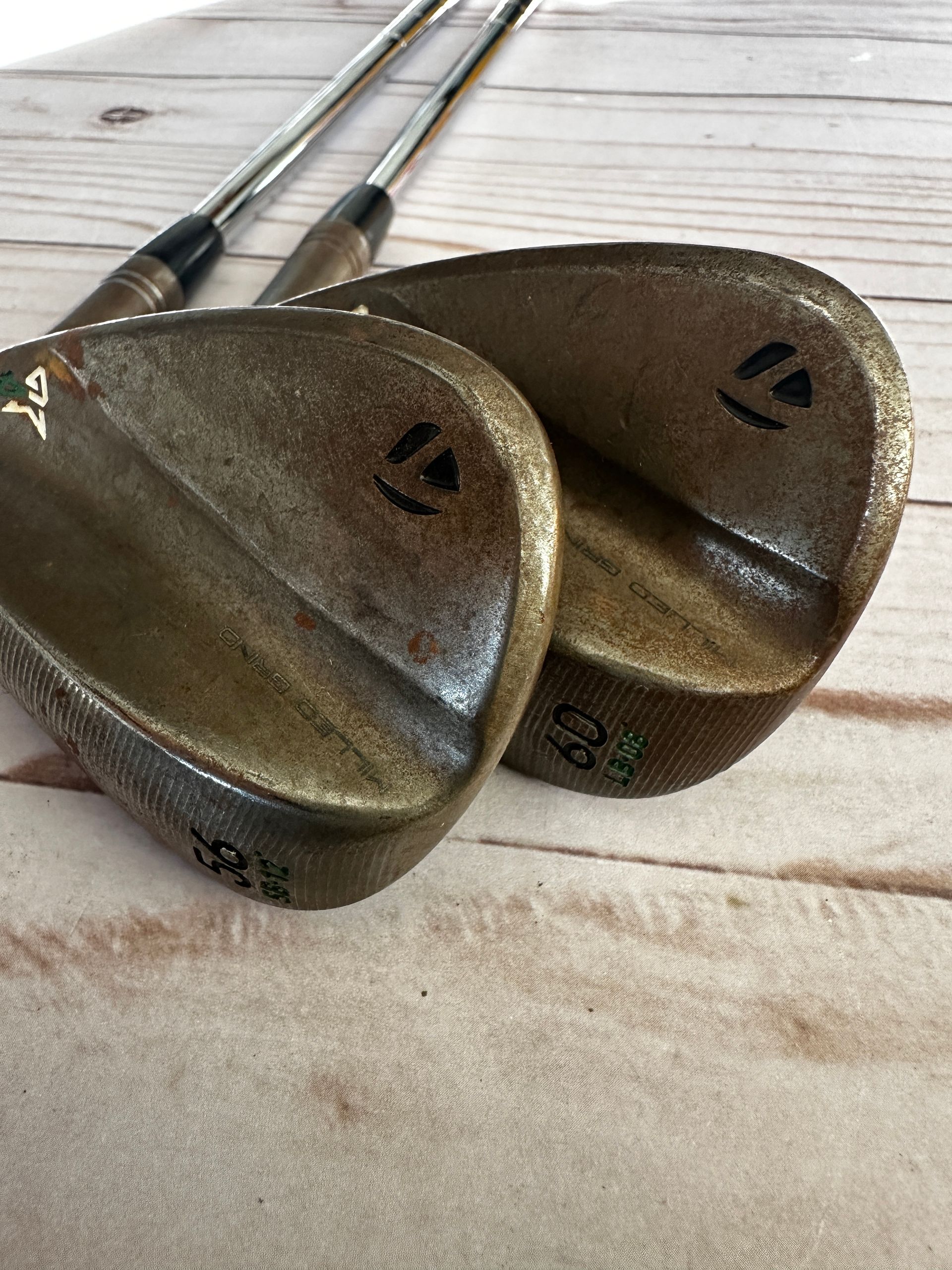 TaylorMade MG4  Raw 56*SB12 / 60*LB08 Wedge Set- Modus3 Tour 105