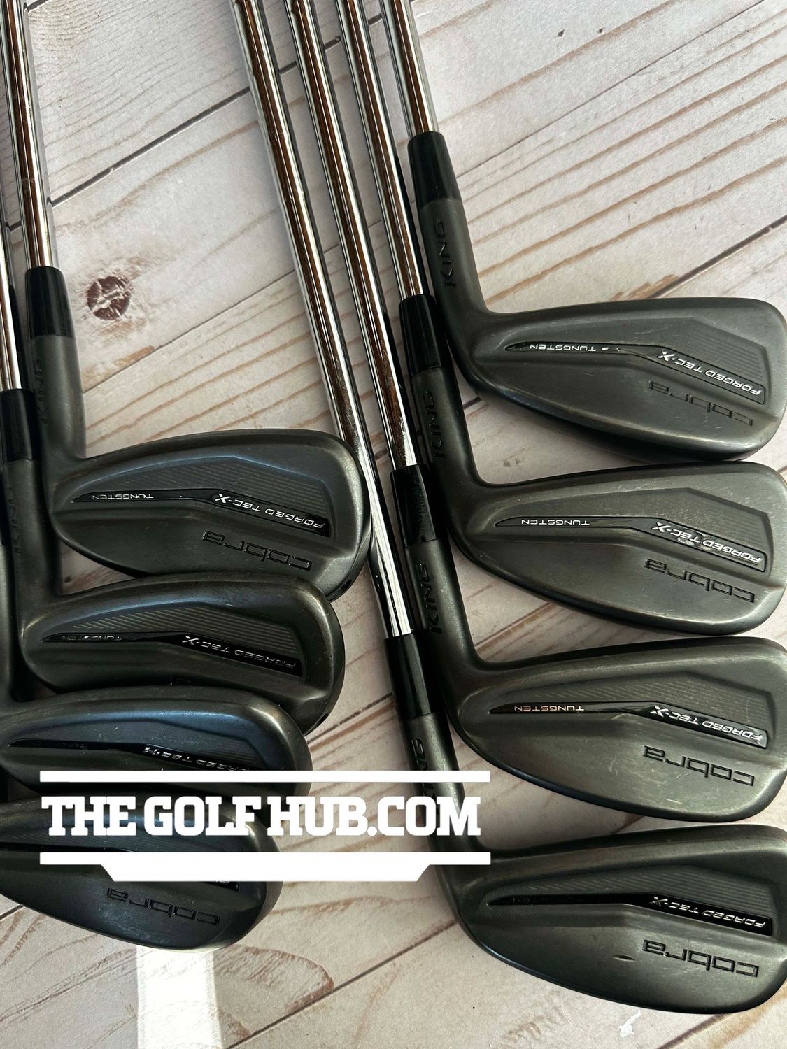 Cobra Forged Tec X 4-G (8pcs) Iron Set- KBS Tour Lite S