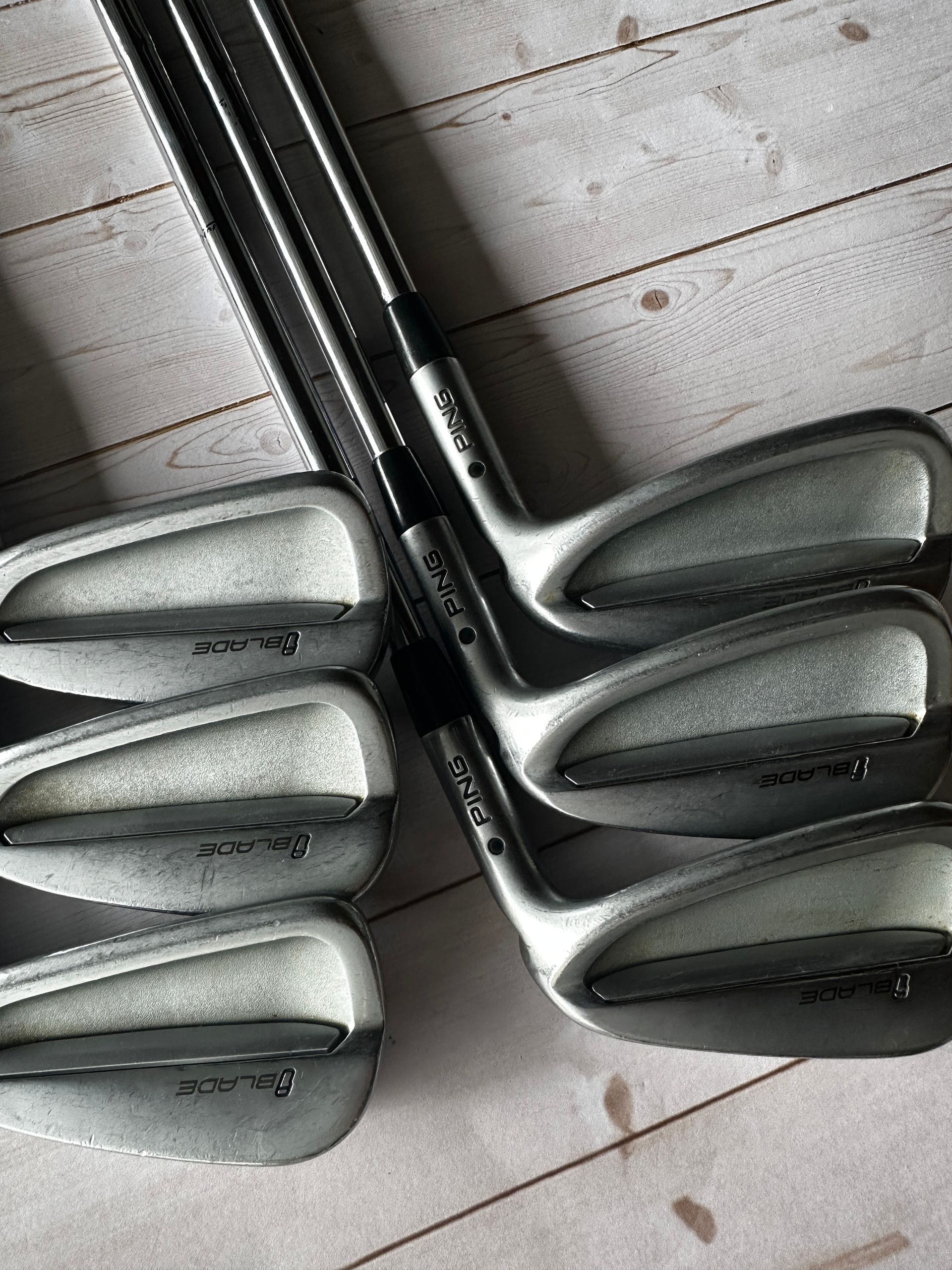 Ping iBlade Black Dot 5-W (6pcs) Iron Set- DG TT S300