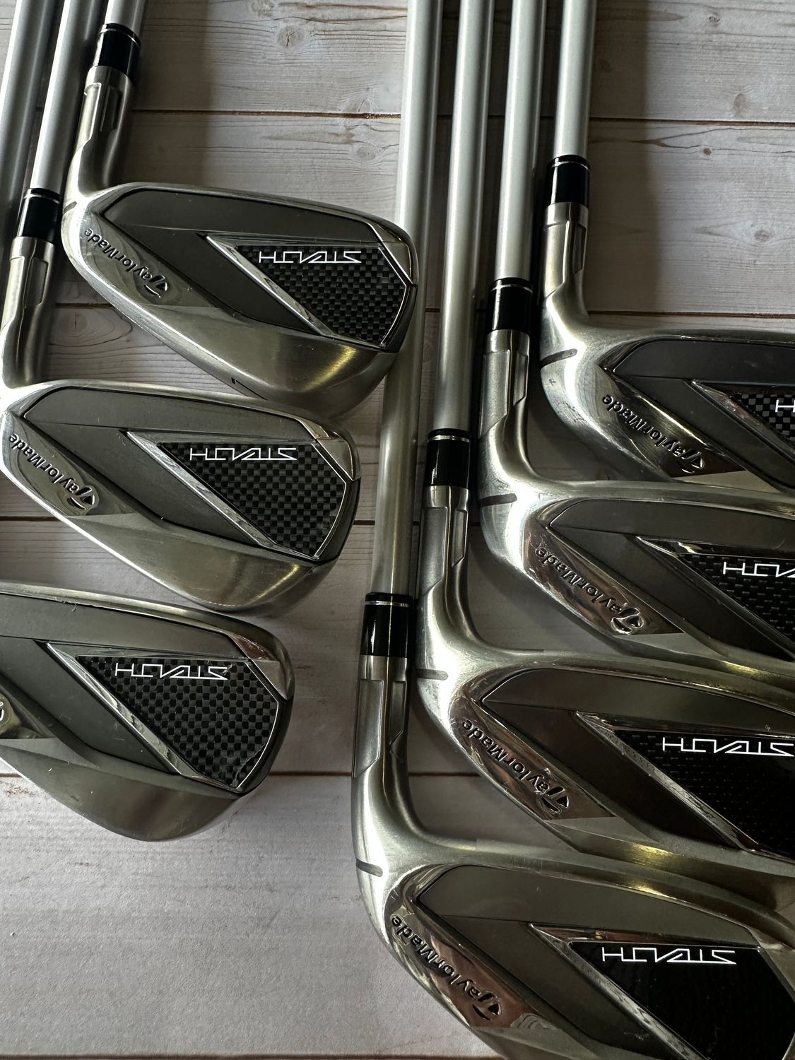 TaylorMade Stealth 5-A (7pcs) Iron Set- Aldila Ascent 45L Graphite