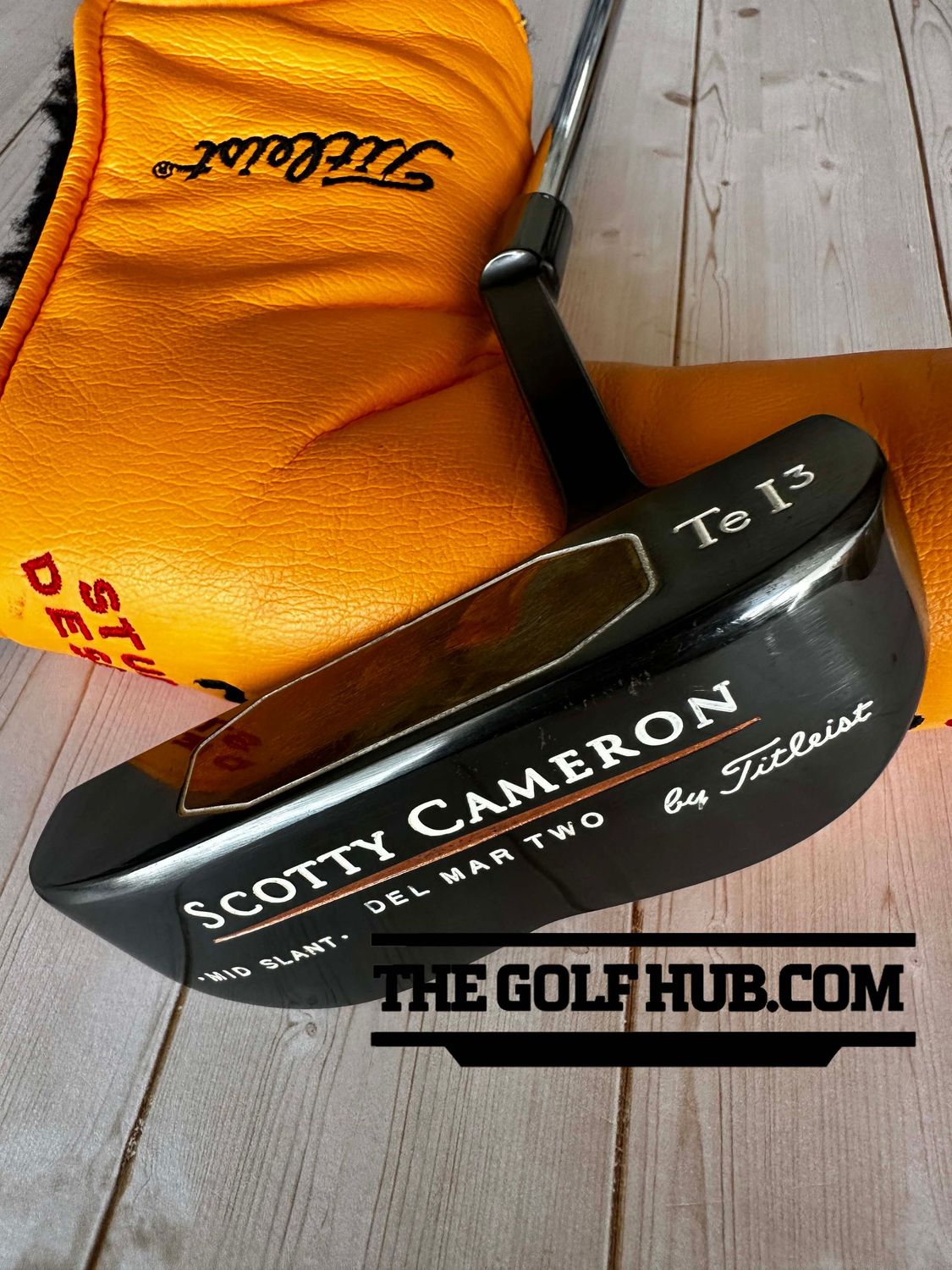 Scotty Cameron Tei3 Del Mar Two Mid Slant Long Neck 34in Putter- Studio Design Cover