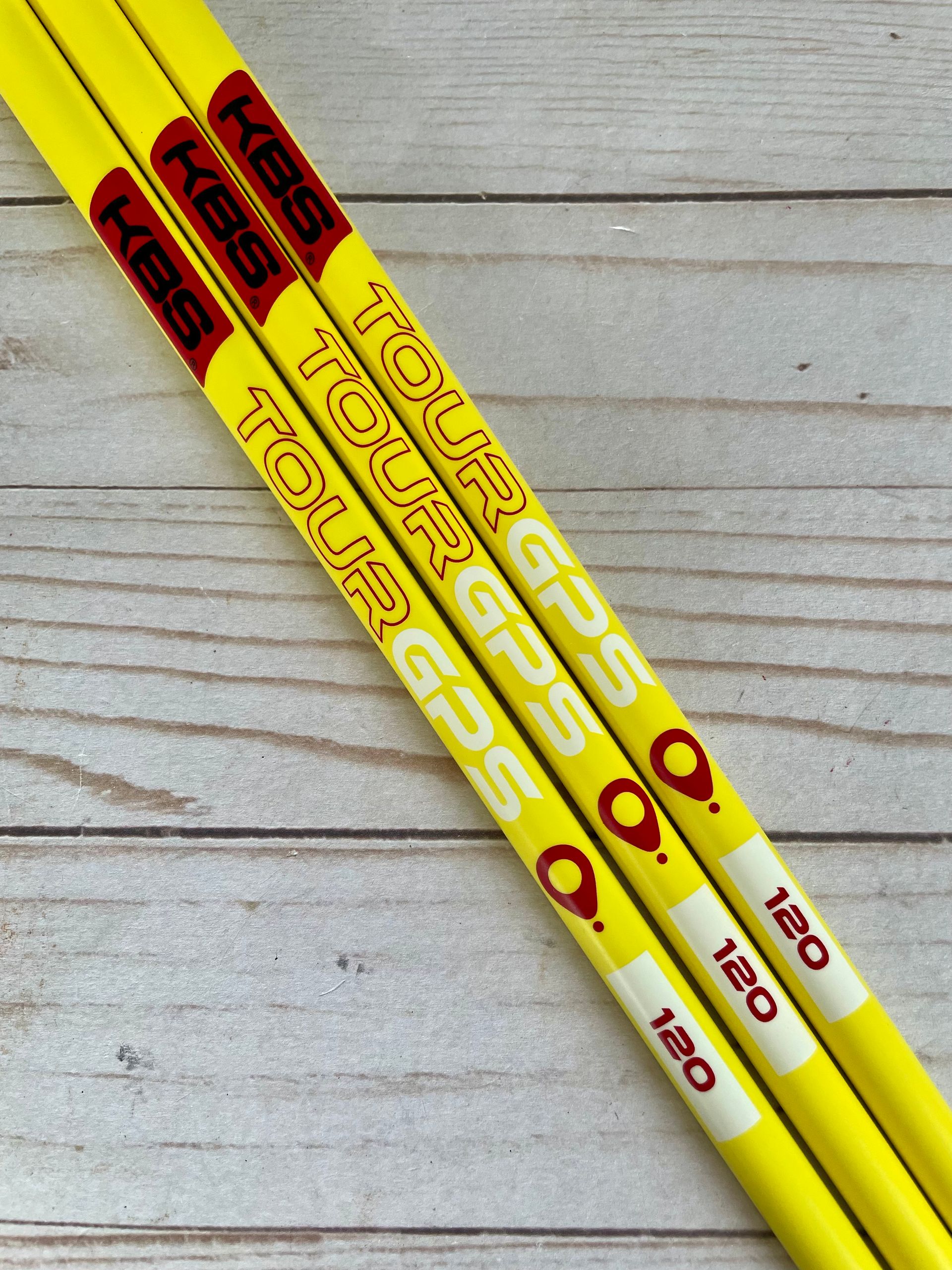 *NEW* KBS Tour GPS 120 Yellow Matte .355 / .370 Graphite Putter Shafts