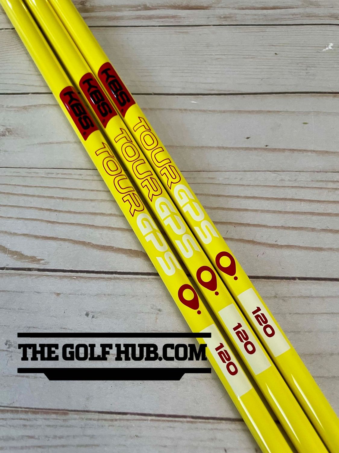 *NEW* KBS Tour GPS 120 Yellow Gloss .355 / .370 Graphite Putter Shafts
