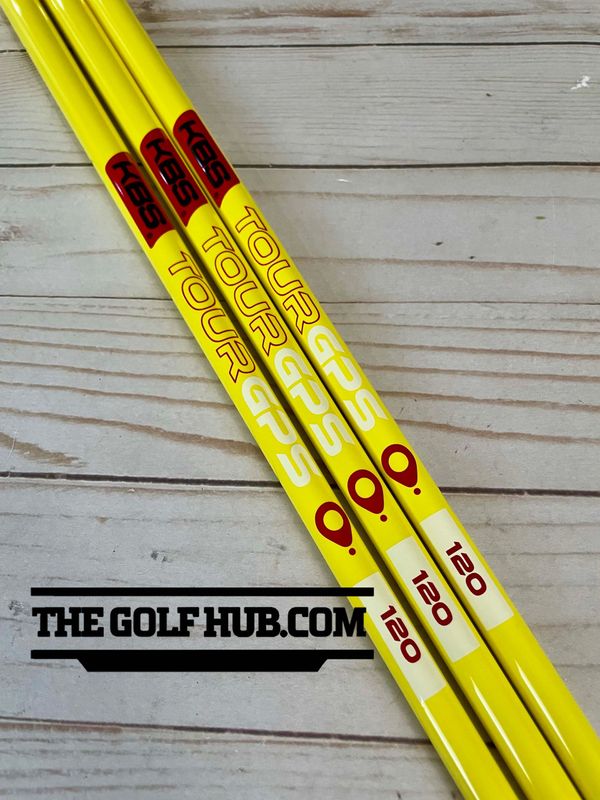 *NEW* KBS Tour GPS 120 Yellow Gloss .355 / .370 Graphite Putter Shafts