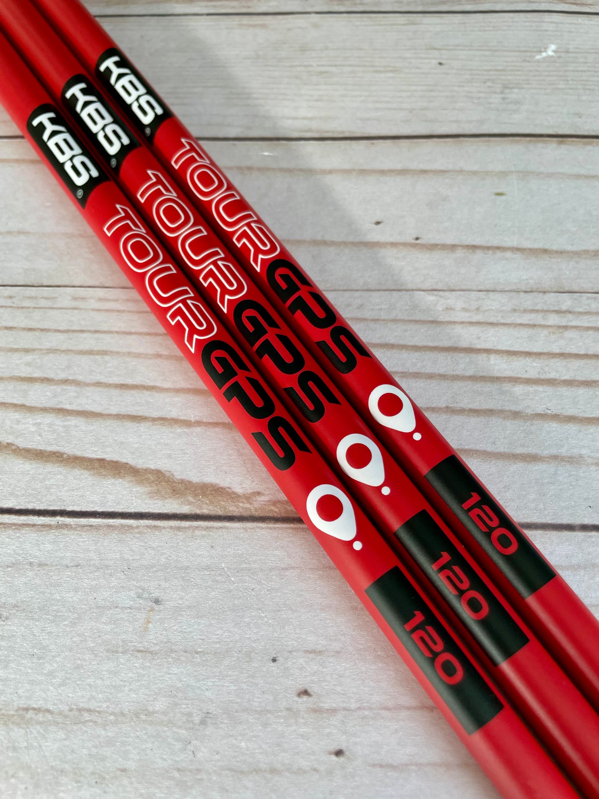 *NEW* KBS Tour GPS 120 Red Matte .355 / .370 Graphite Putter Shafts