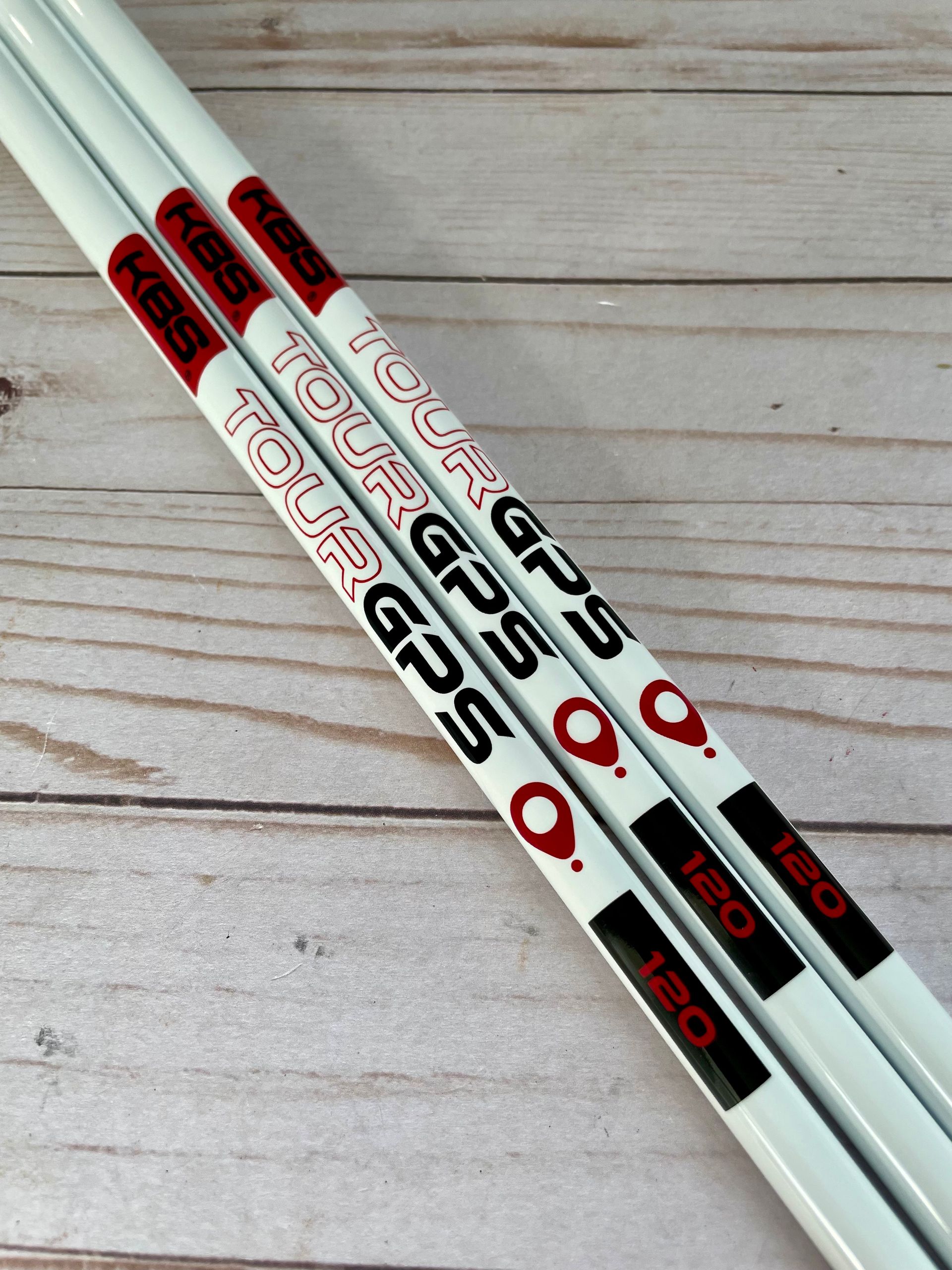 *NEW* KBS Tour GPS 120 White Gloss .355 / .370 Graphite Putter Shafts