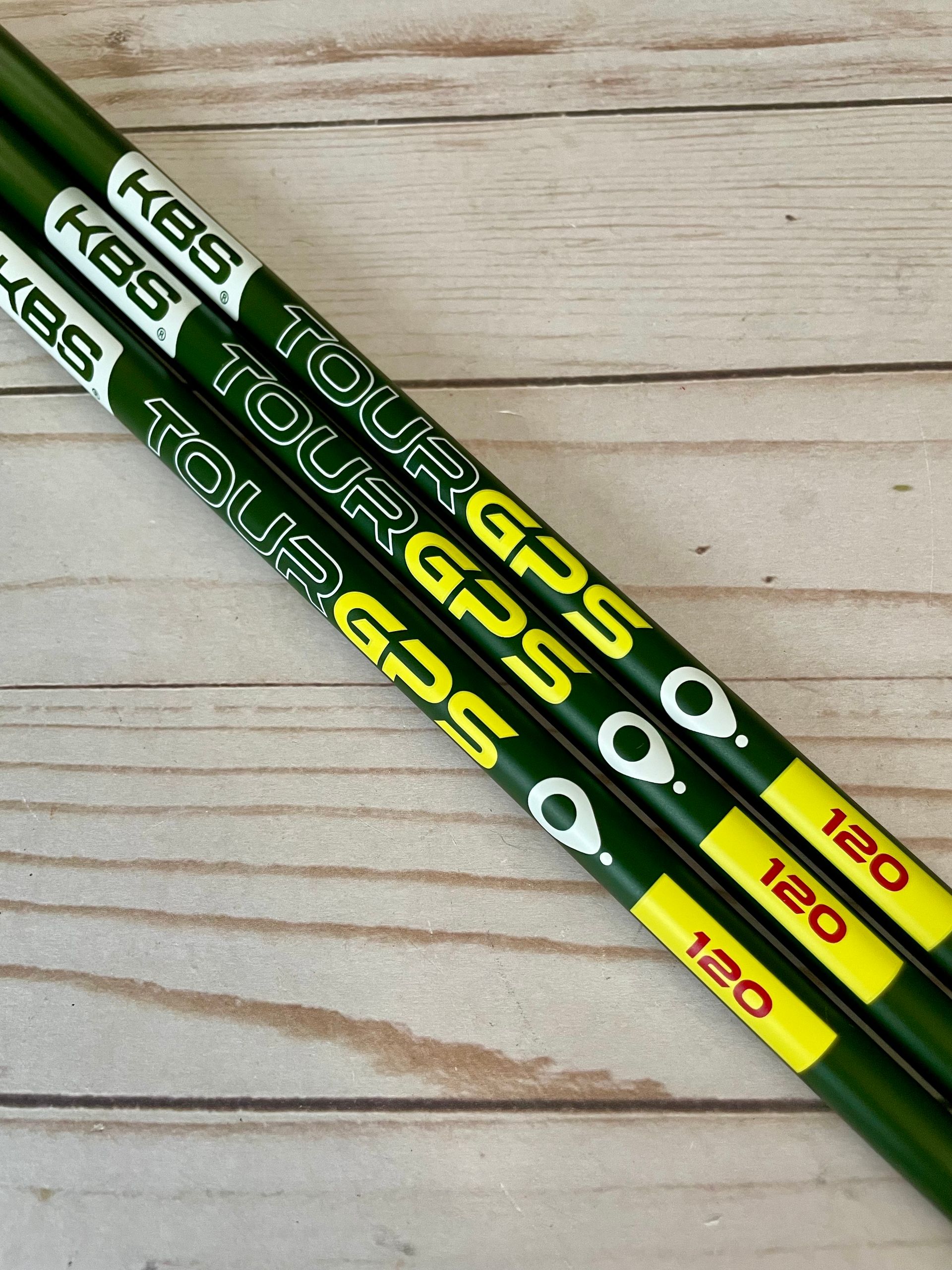 *NEW* KBS Tour GPS 120 Masters Green Matte .355 / .370 Graphite Putter Shafts