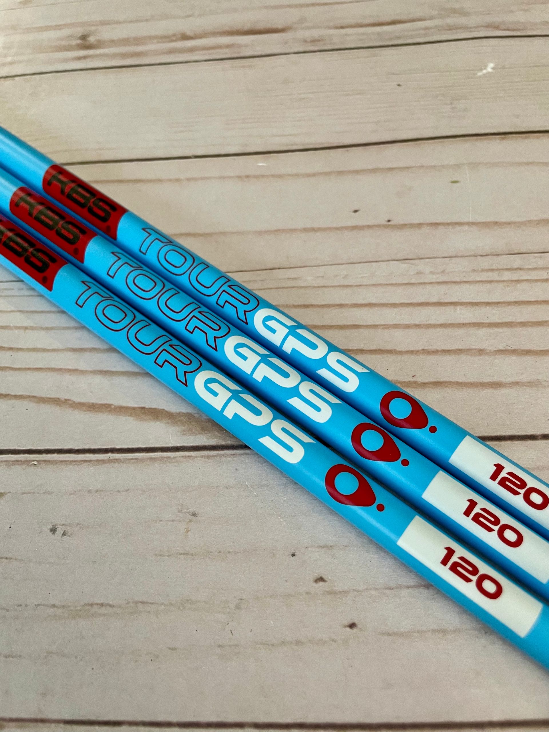 *NEW* KBS Tour GPS 120 Carolina Blue Matte .355 / .370 Graphite Putter Shafts