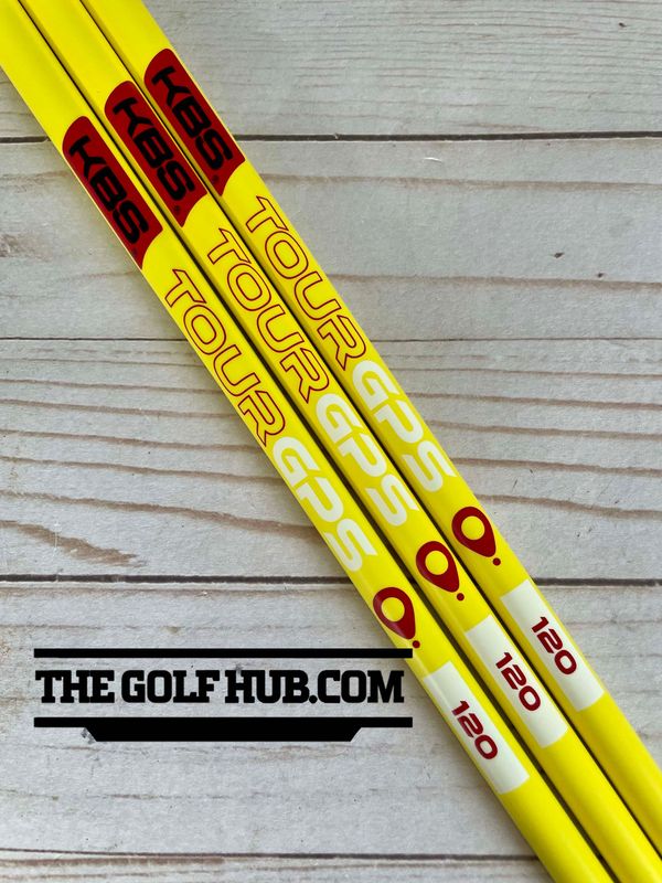 *NEW* KBS Tour GPS 120 Yellow Matte .355 / .370 Graphite Putter Shafts