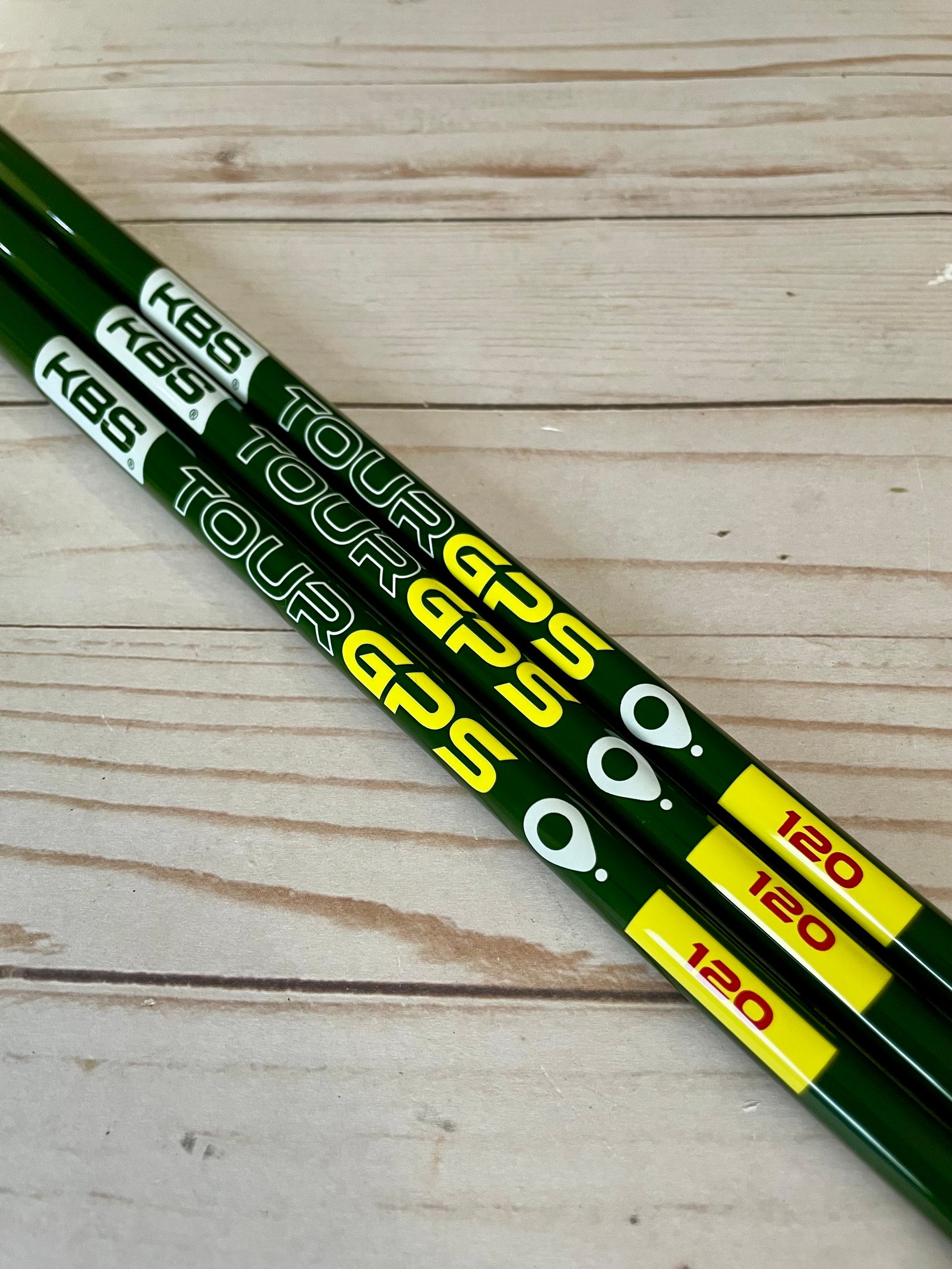 *NEW* KBS Tour GPS 120 Masters Green Gloss .355 / .370 Graphite Putter Shafts