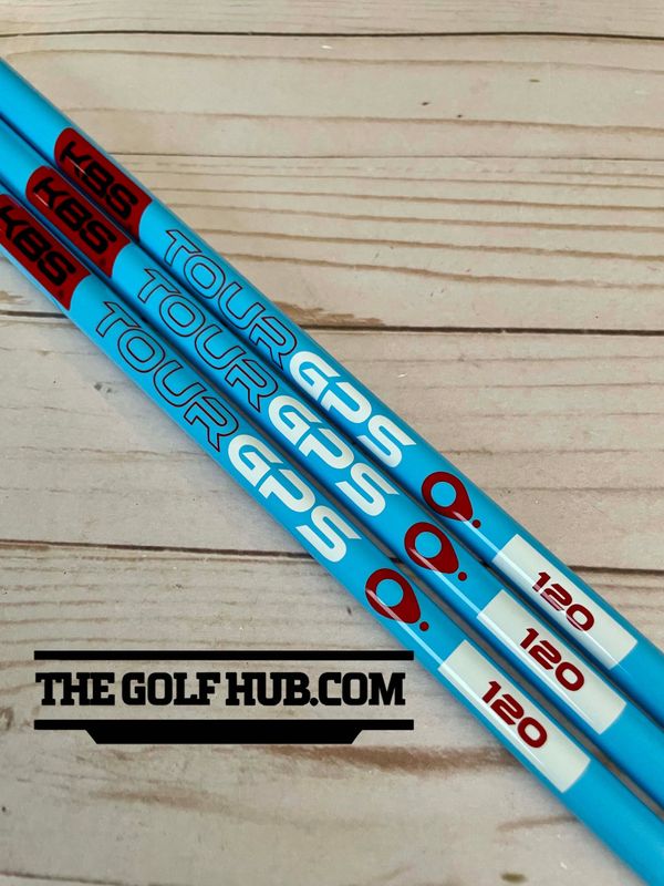 *NEW* KBS Tour GPS 120 Carolina Blue Gloss .355 / .370 Graphite Putter Shafts