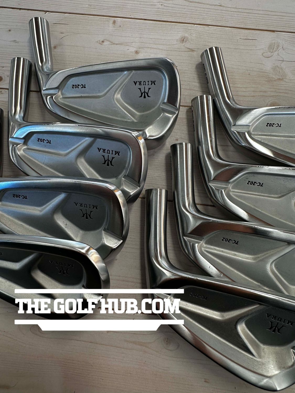 *PRISTINE* Miura TC 202 4-G (8pcs) Iron Head Set