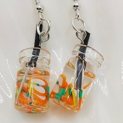 Buble Tee Ohrringe in verschiedene Design