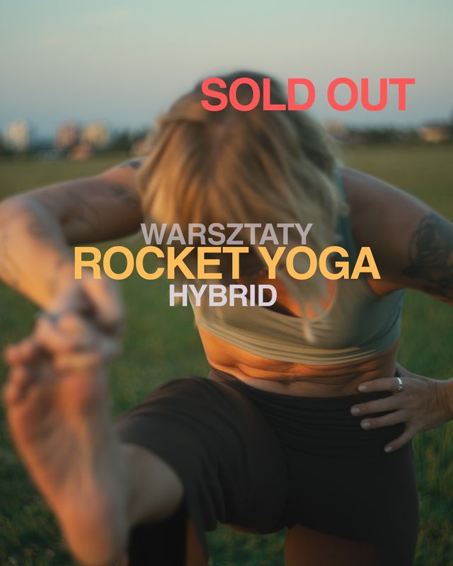 Warsztaty Rocket Yoga hybrid I 10.10 godz. 12:00-14:00