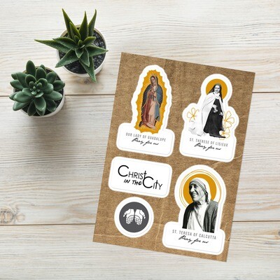 Female Saint - Sticker Sheet