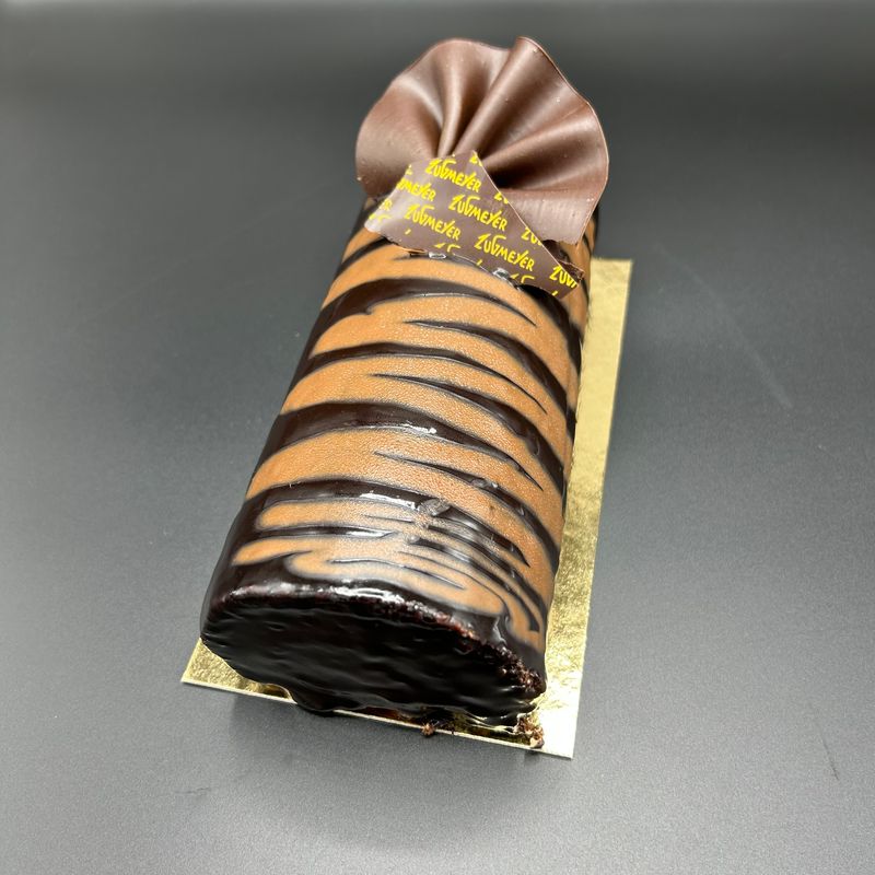 Bûche de Noël : 2 chocolats le Duo