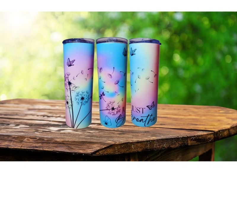 Just Breathe Tumbler