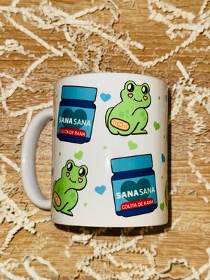 Cute ‘Sana Sana Colita De Rana’ Mug