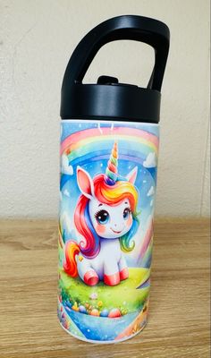Pretty Unicorn Kids Tumbler