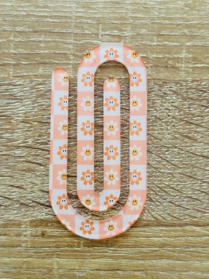 Groovy Daisies Jumbo Paper Clip