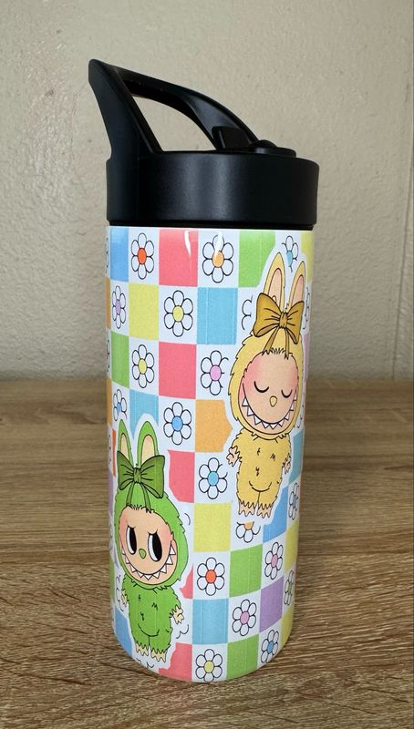 Adorable Labubu Friends Kids Tumbler