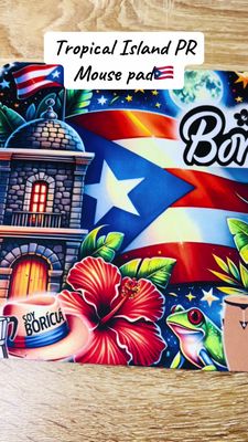 Tropical Island PR Mouse Pad