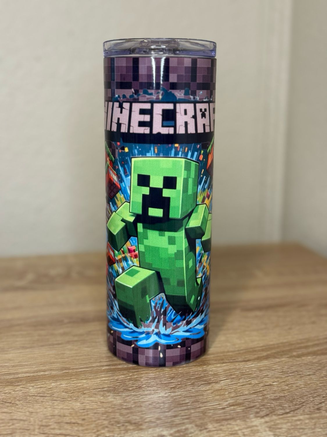 Personalized Minecraft Tumbler