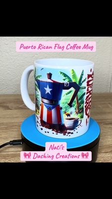 Puerto Rican Flag Coffee