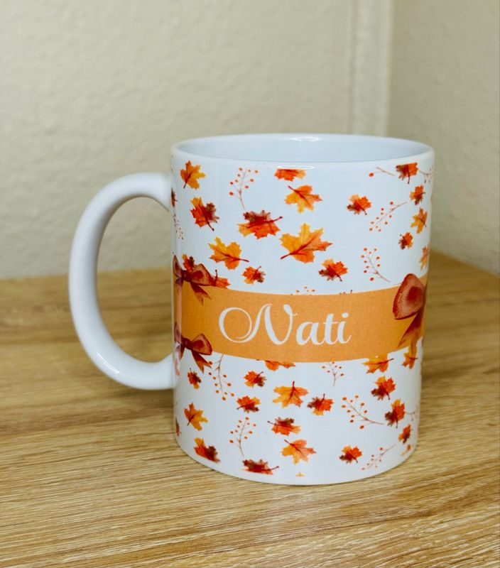 Personalized Fall theme Mug