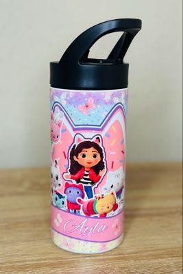 Personalized Gabby’s Dollhouse Kids Tumbler