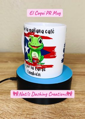 El Coquí PR Mug