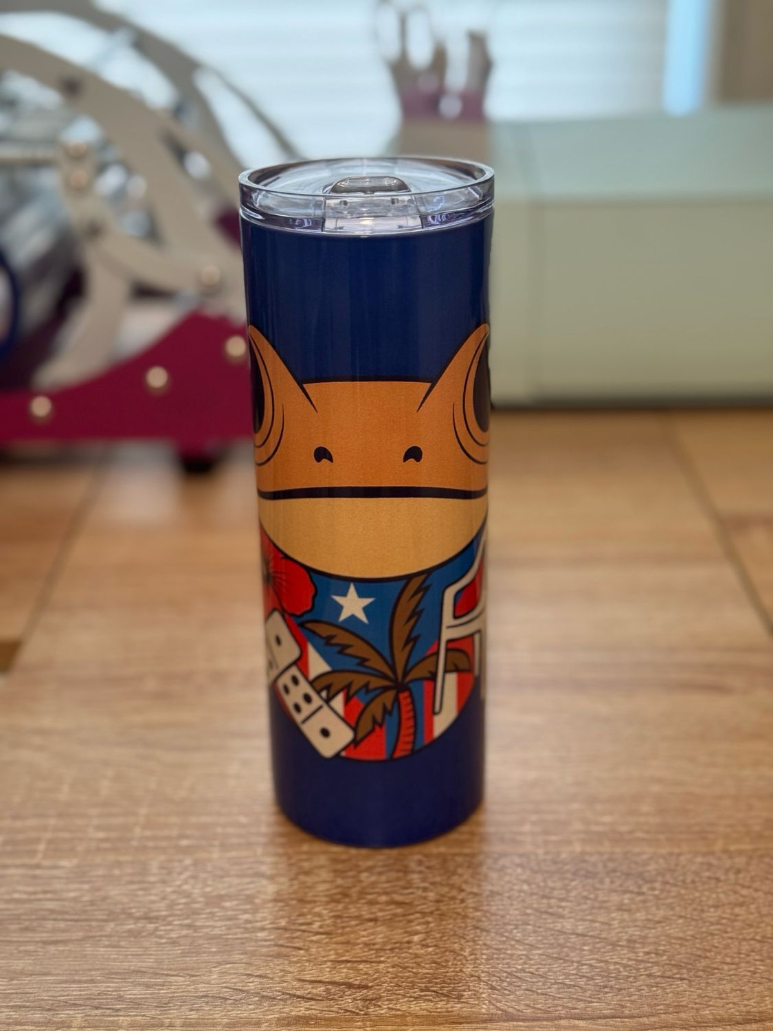 Puerto Rican Frog Tumbler