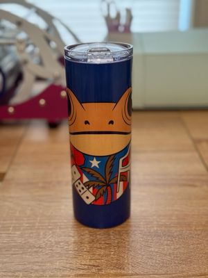 Puerto Rican Frog Tumbler