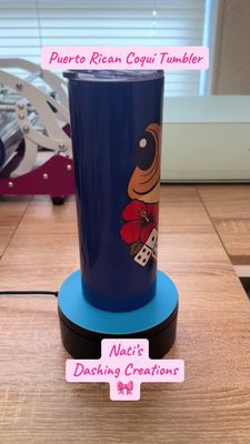 Puerto Rican Frog Tumbler