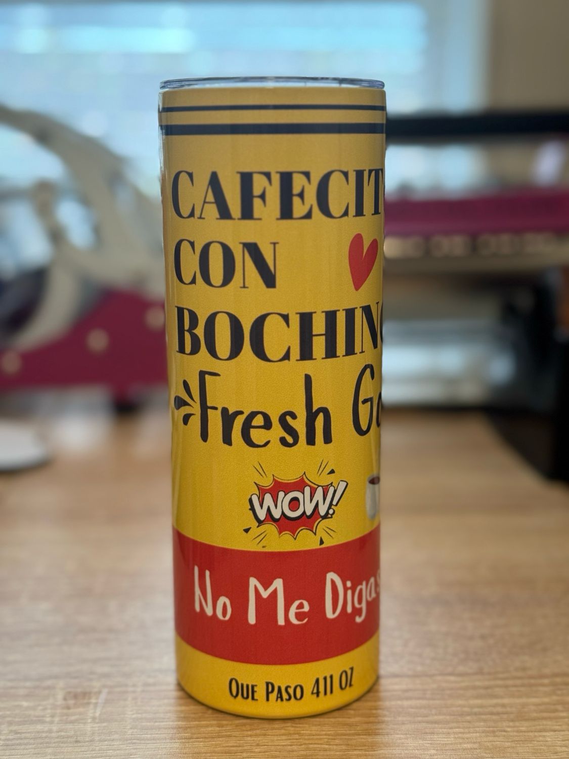 Funny Cafecito Con Bochinche Tumbler