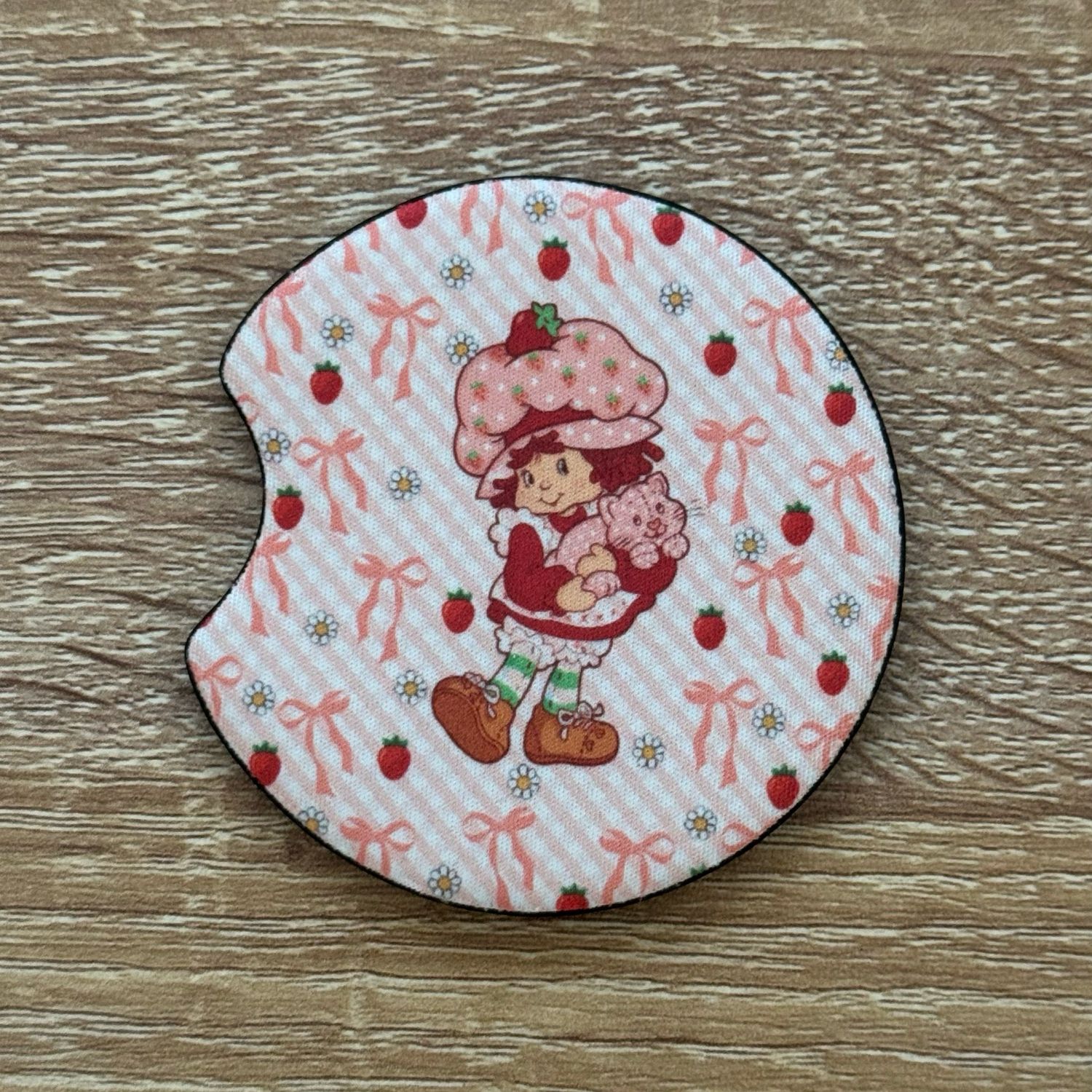 Strawberry Shortcake Car Coasters Set