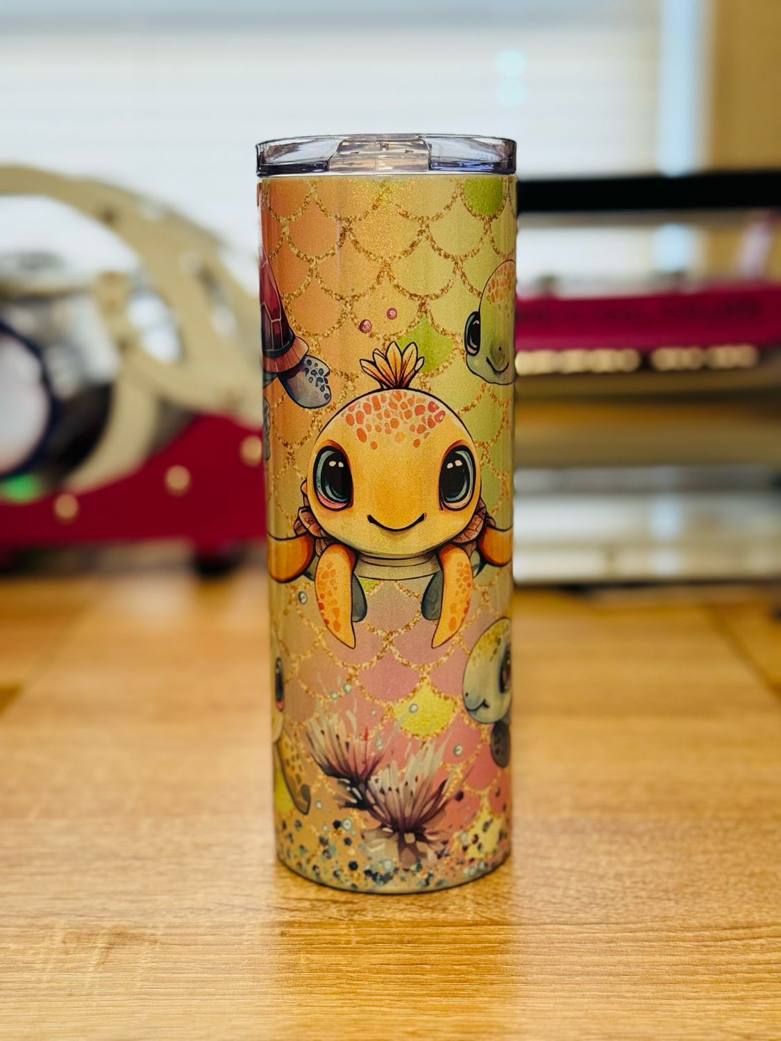 Cute Sea Turtles Tumbler