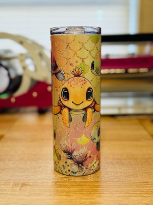 Cute Sea Turtles Tumbler