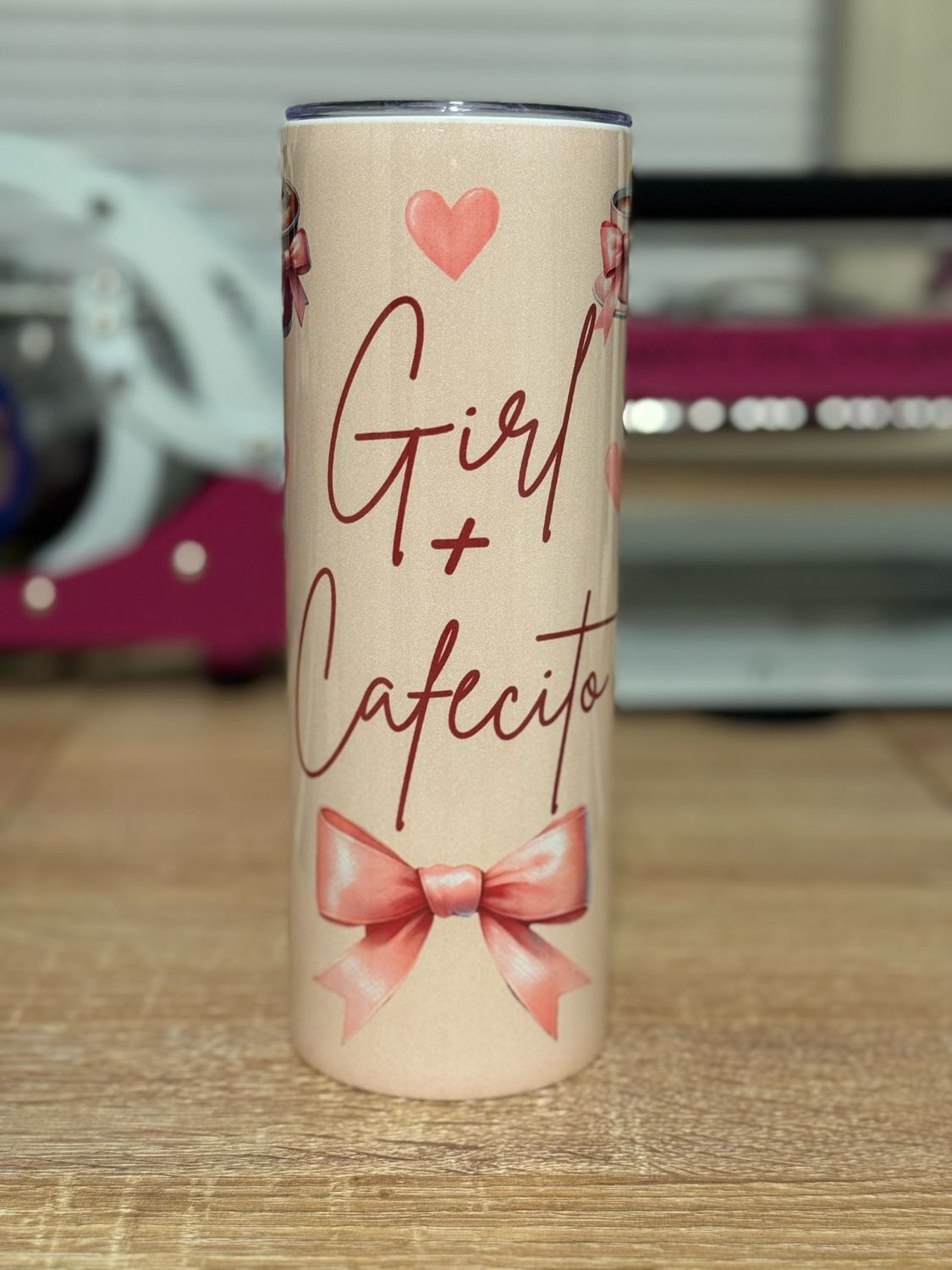 Girl + Cafecito Tumbler