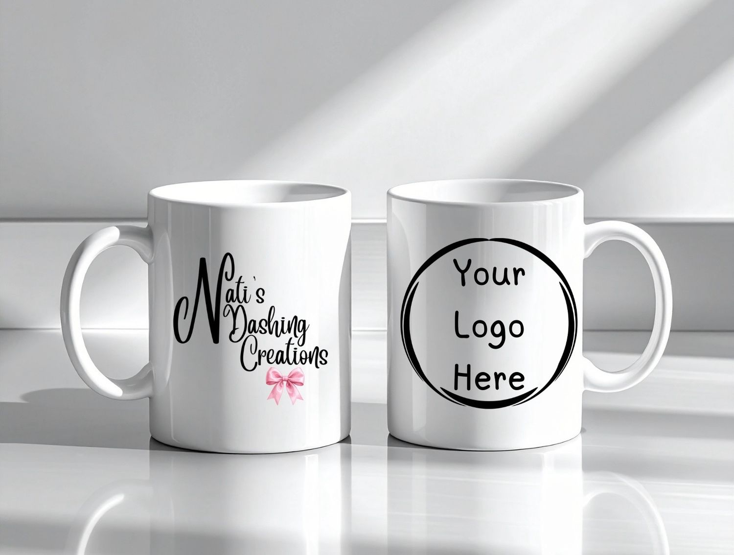 Custom Logo Coffee Mugs