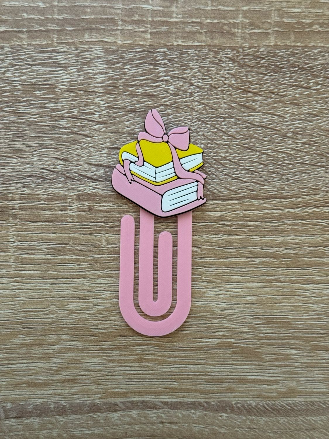 Girly Bookish Jumbo Paper Clip