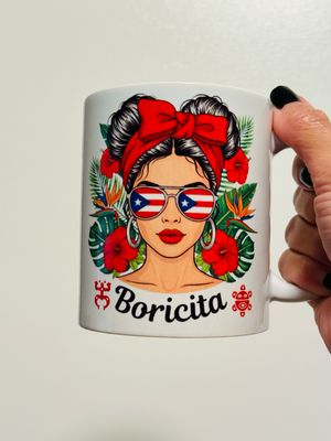 Tropical Boricita PR Mug