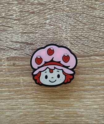 Strawberry Shortcake 3D Straw Topper