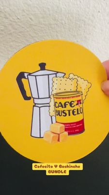 Cafecito Y Bochinche Mugs With Matching Coasters BUNDLE