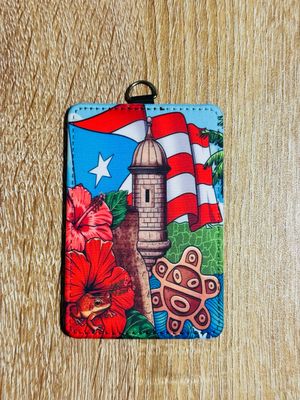 Puerto Rico ID Badge Holder
